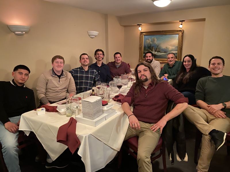 WarmAire Conditioning of Passaic County team members at company event