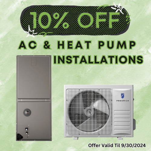 WarmAire Conditioning HVAC of Passaic County September 2024 Coupon 10% off ac and heat pump installations